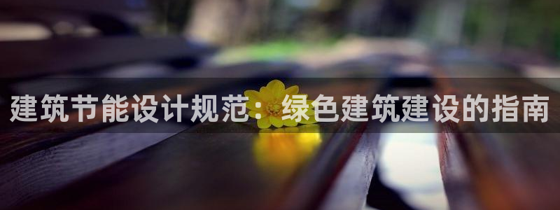 e尊国际地址：建筑节能设计规范：绿色建筑建设的指南