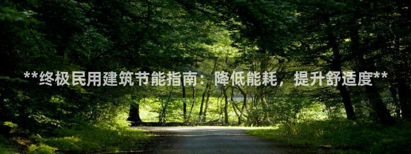 e尊国际平台：**终极民用建筑节能指南：降低能耗，提升舒适度**