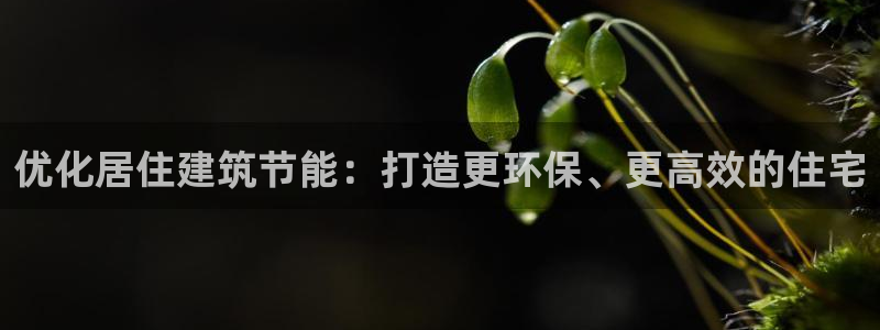 e尊国际客服：优化居住建筑节能：打造更环保、更高效的住宅