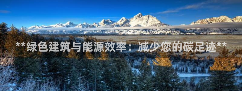 e尊国际app：**绿色建筑与能源效率：减少您的碳足迹**