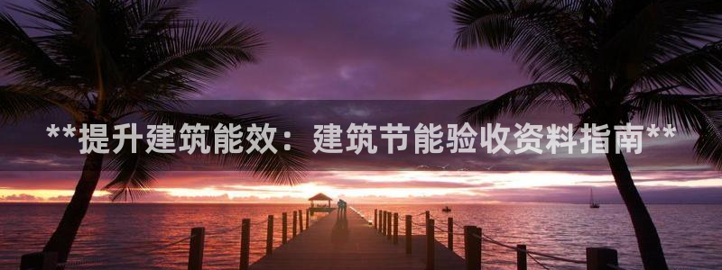 尊亿娱乐国际官网：**提升建筑能效：建筑节能验收资料指南**