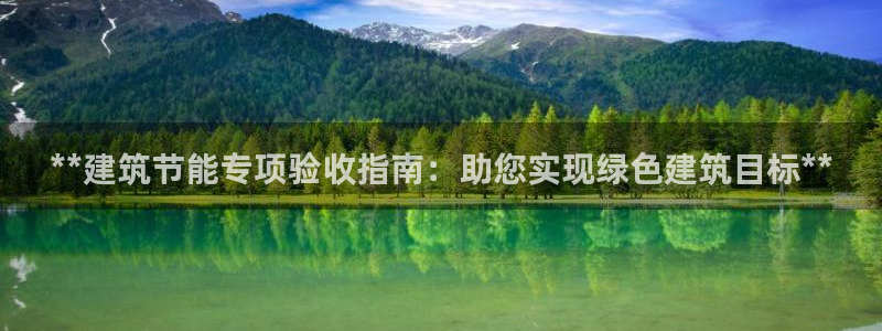 e尊国际平台：**建筑节能专项验收指南：助您实现绿色建筑目标**