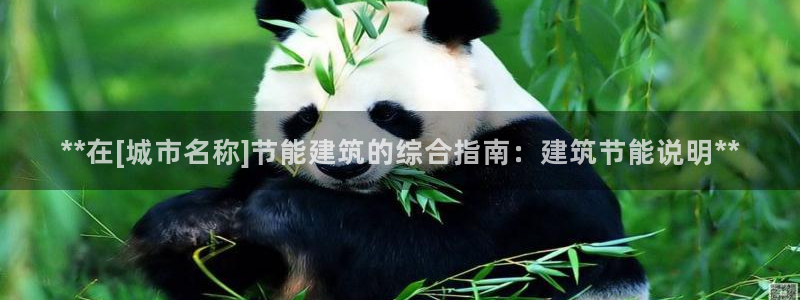 e尊国际网址：**在[城市名称]节能建筑的综合指南：建筑节能说明**
