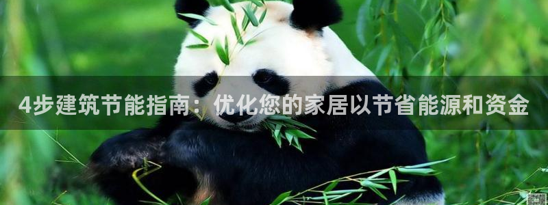e尊国际可靠吗：4步建筑节能指南：优化您的家居以节省能源和资金