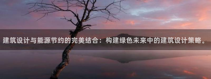 e尊国际是干什么的：建筑设计与能源节约的完美结合：构建绿色未来中的建筑设计策略。