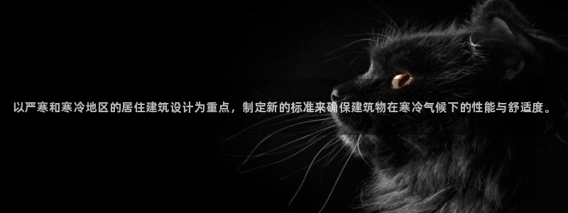 e尊电竞：以严寒和寒冷地区的居住建筑设计为重点，制定新的标准来确保建筑物在寒冷气候下的性能与舒适度。